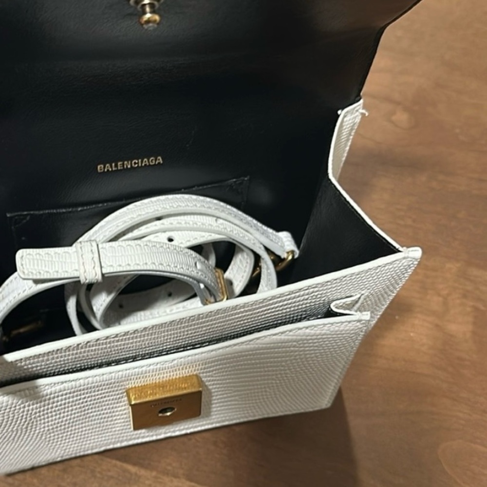 Balenciaga Lizard Embossed Sharp XS Handle Bag - Picture 11 of 13